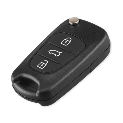 KEYYOU Replacement Remote Car Key Shell 3 BT Flip Folding Key Case For Kia K2 K5 Rio 3 Picanto Ceed Cerato Sportage For Hyundai - Korvel