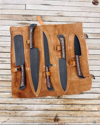 Premium Artisan D2 Steel Kitchen Knife Collection - Korvel