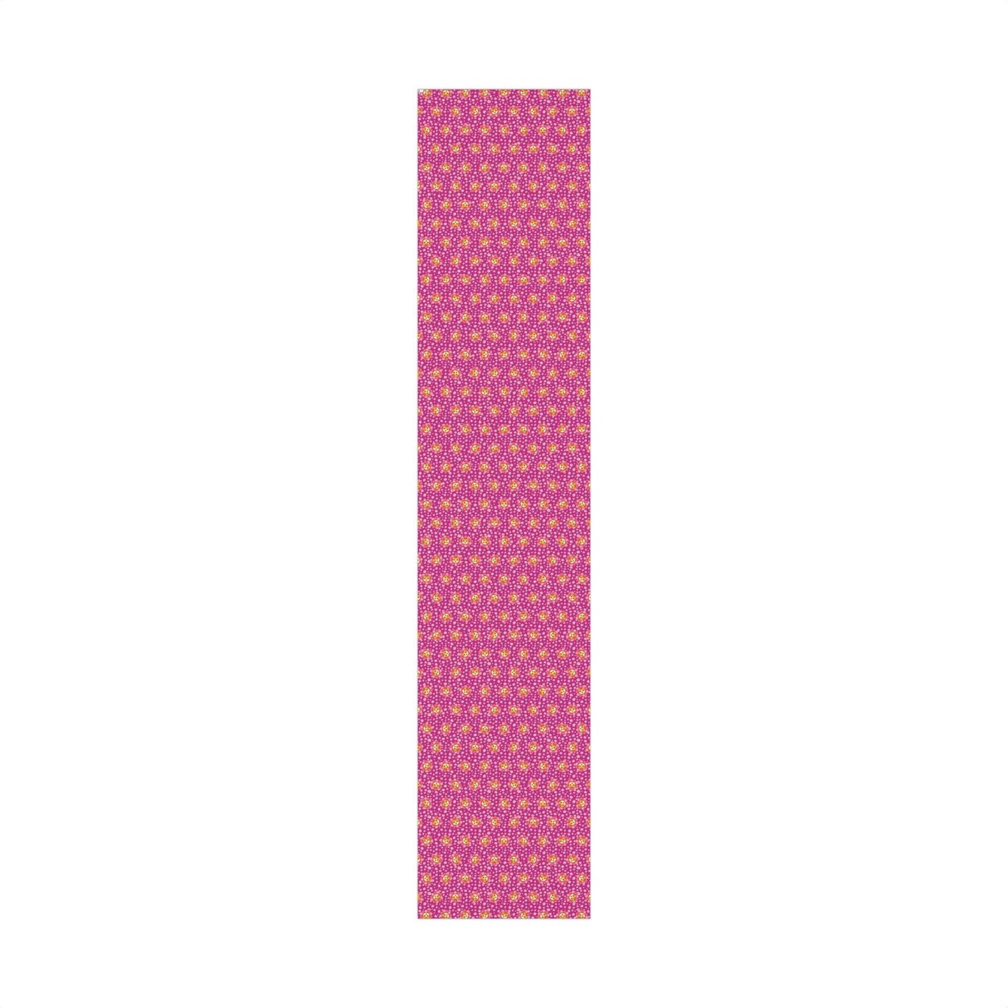 Pink Cat Blossom Gift Wrap | Adorable Cat Lover Wrapping Paper