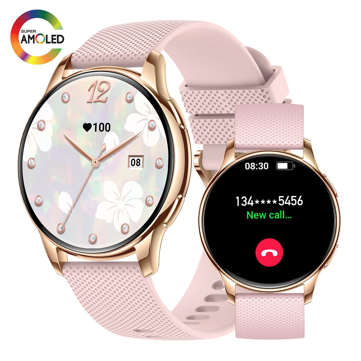 Y11 Women Smart Watches Bluetooth Phone Call Lady Fashion SmartWatch Sleep Monitor Calories Pedometer Bracelet Wristband - Korvel