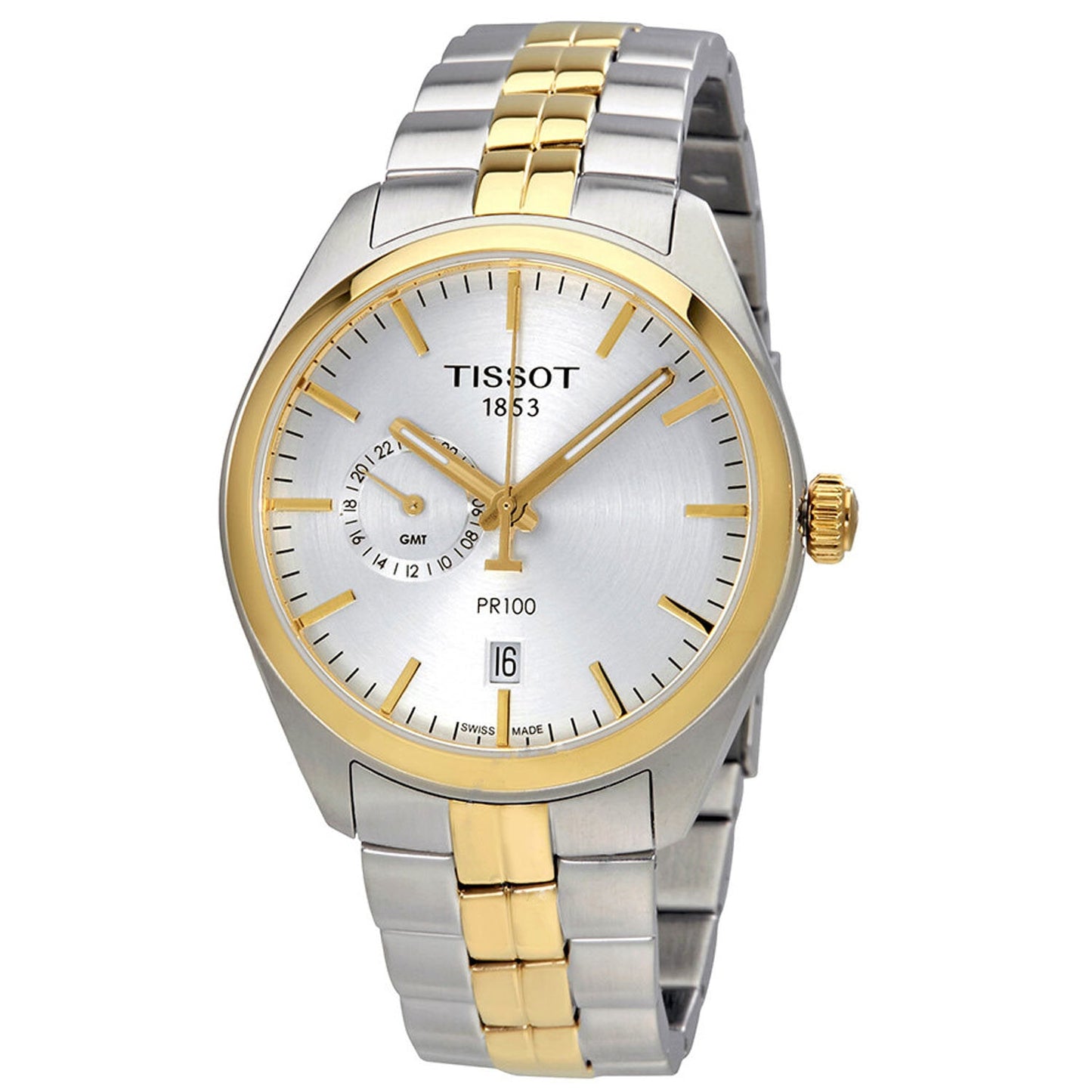 Reloj Tissot PR100 Dual Time para Hombre
