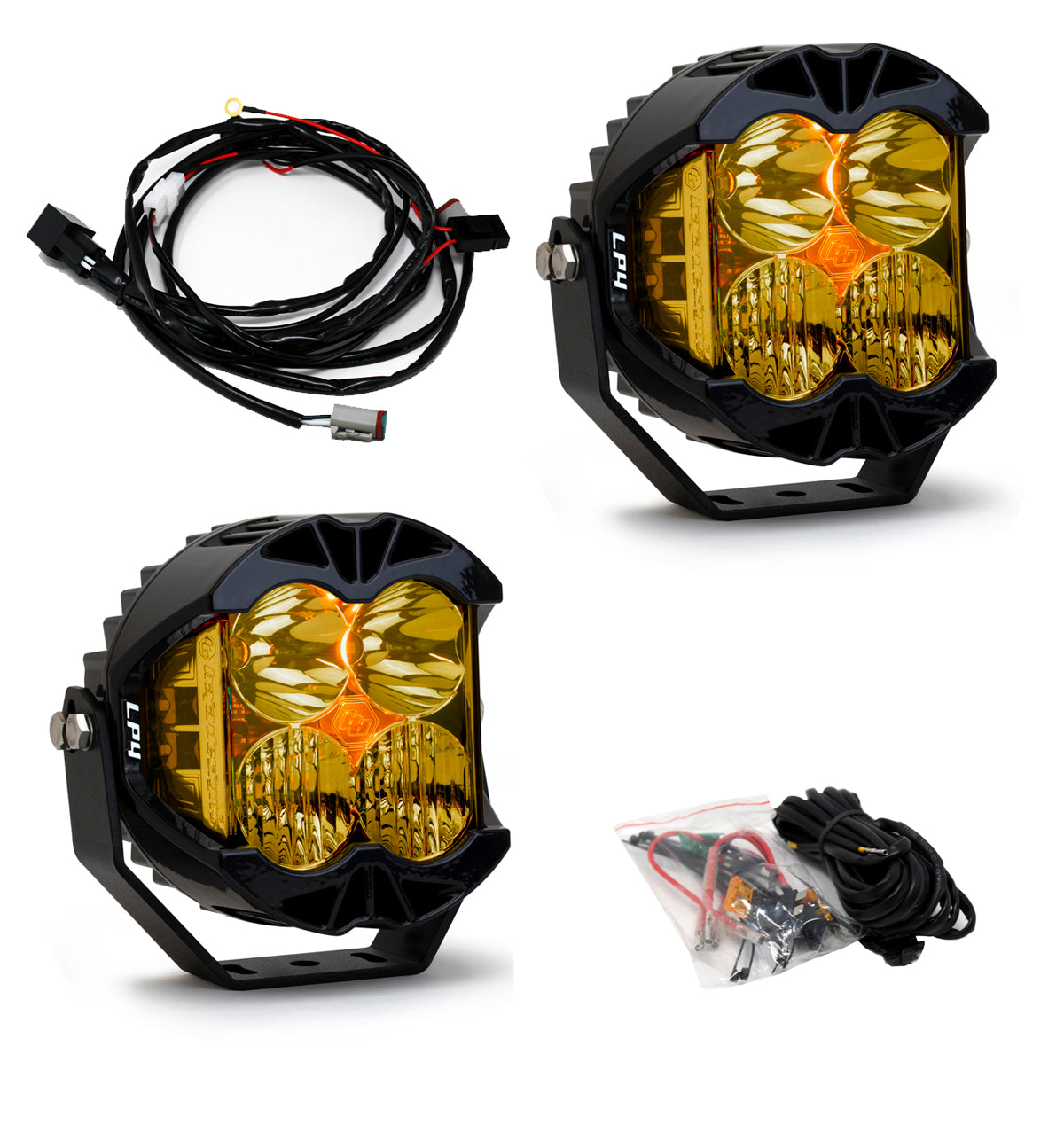 Baja Designs LP4 Pro with Amber DRL - Premium LED Light - Korvel