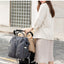 Premium Baby Diaper Backpack with Folding Crib & Insulated Storage