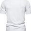 T-shirt Henley pour hommes grande taille avec détail de bouton