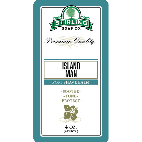 Collection de rasage Island Man de Stirling Soap Co.