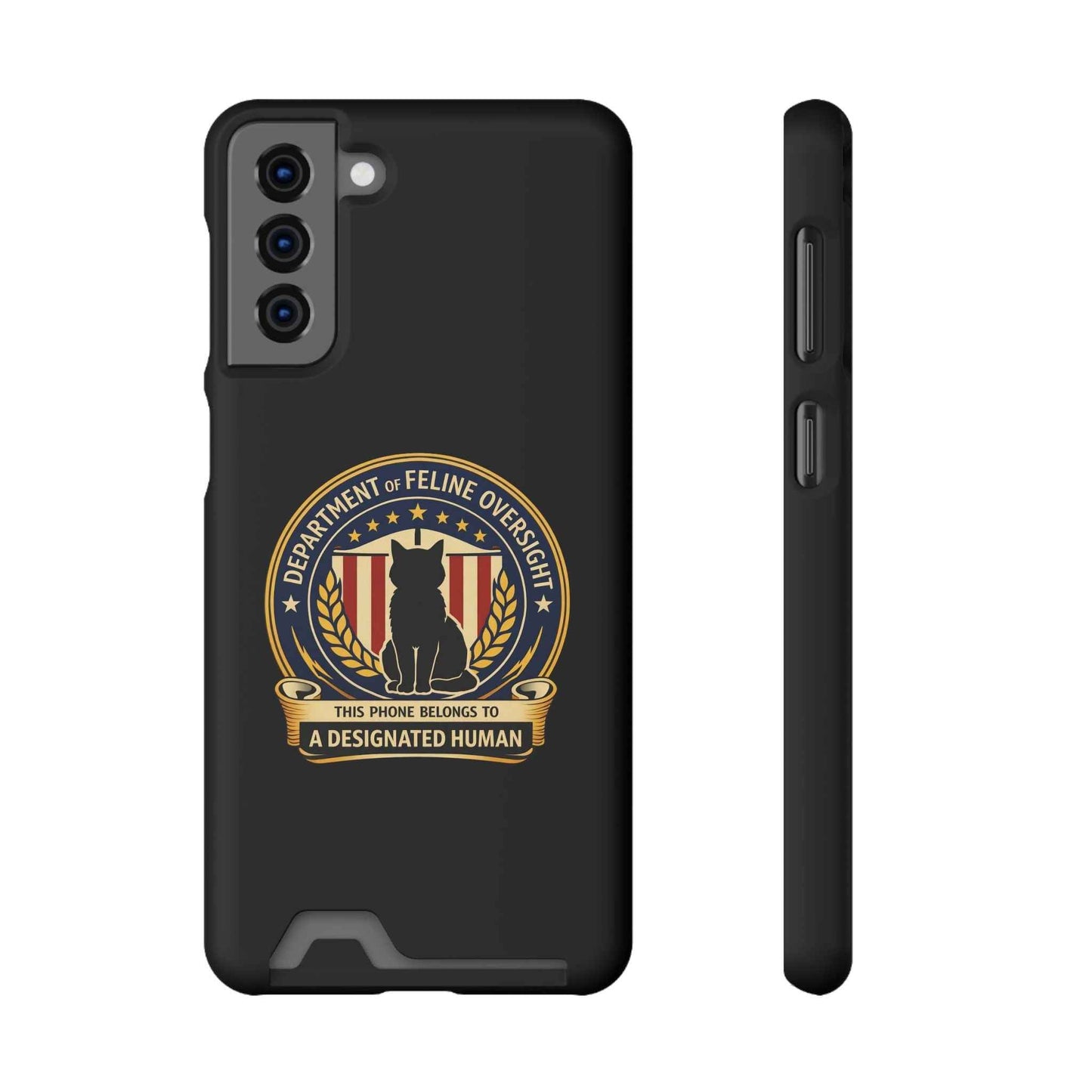 Department of Feline Oversight MagSafe iPhone Case - Designated Human Edition