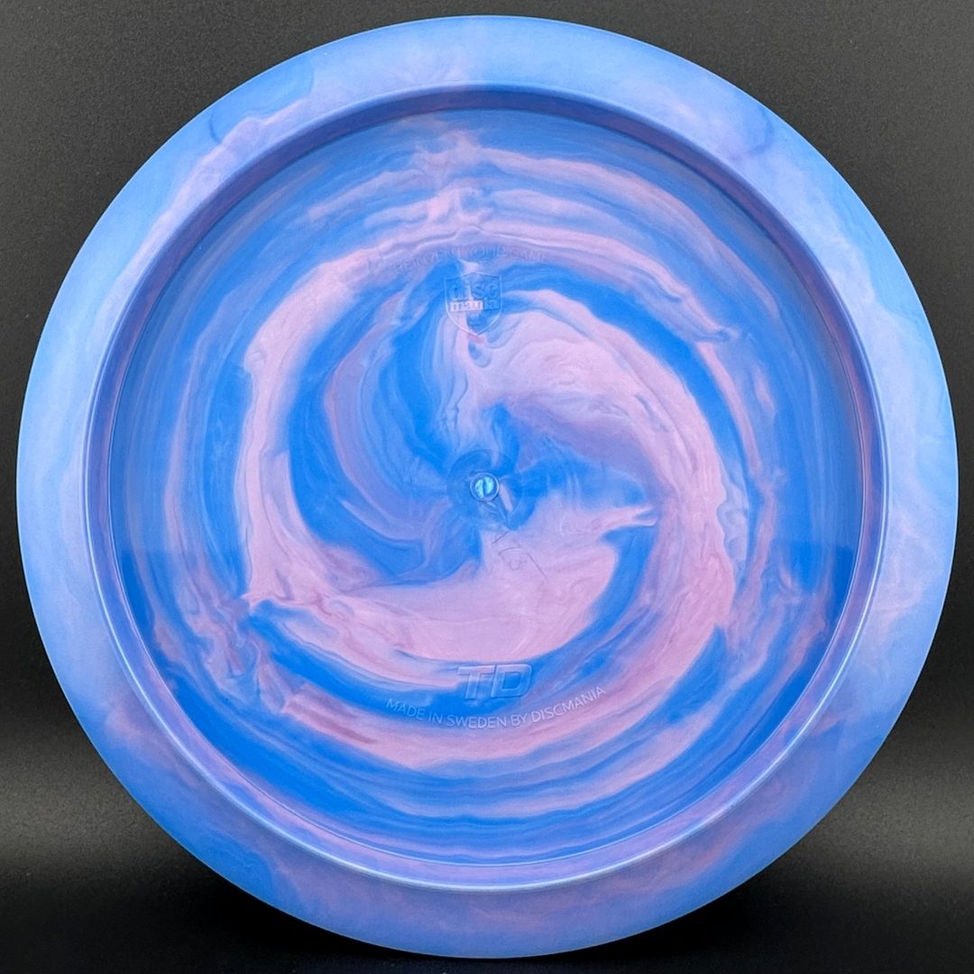 Disque de golf en plastique Swirly S-Line TD Mini Huk Tri-Fly