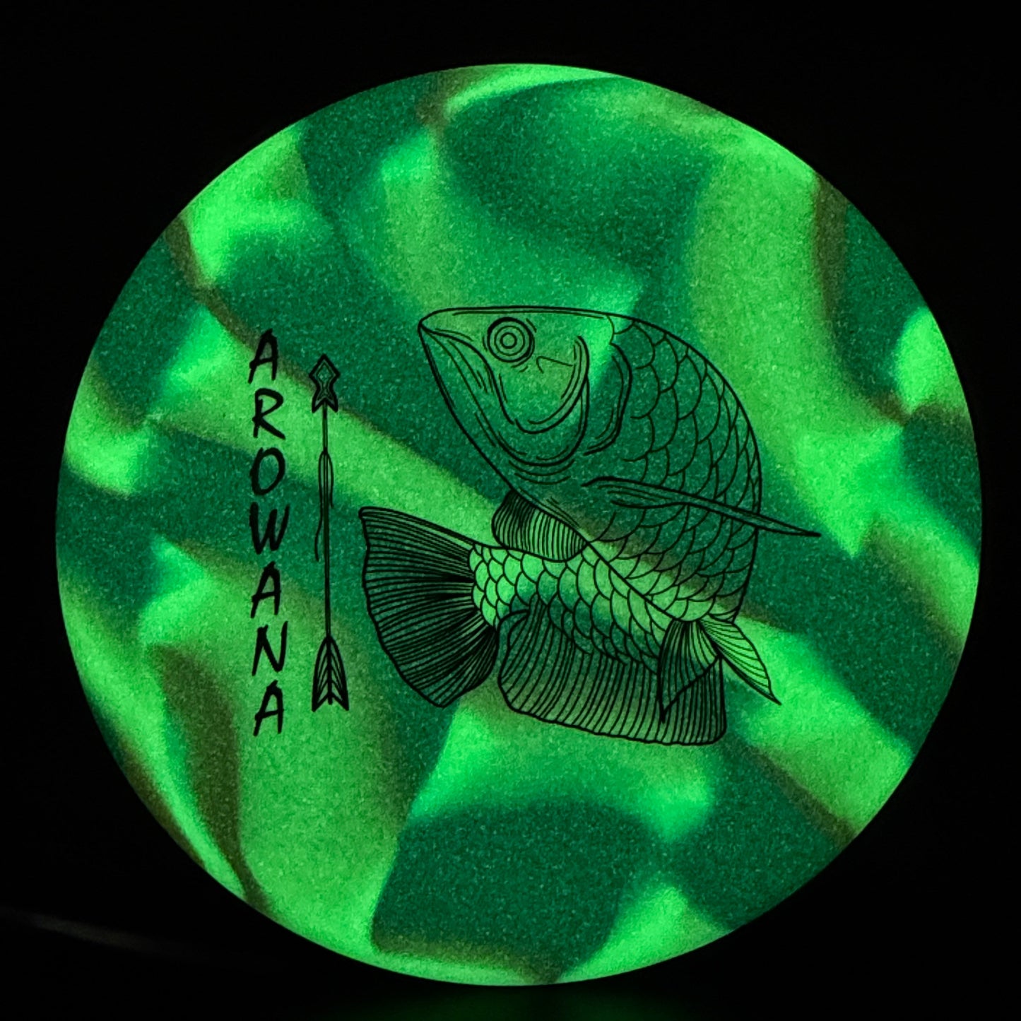 glO-G Arowana - Seafoam Disc Golf Putter