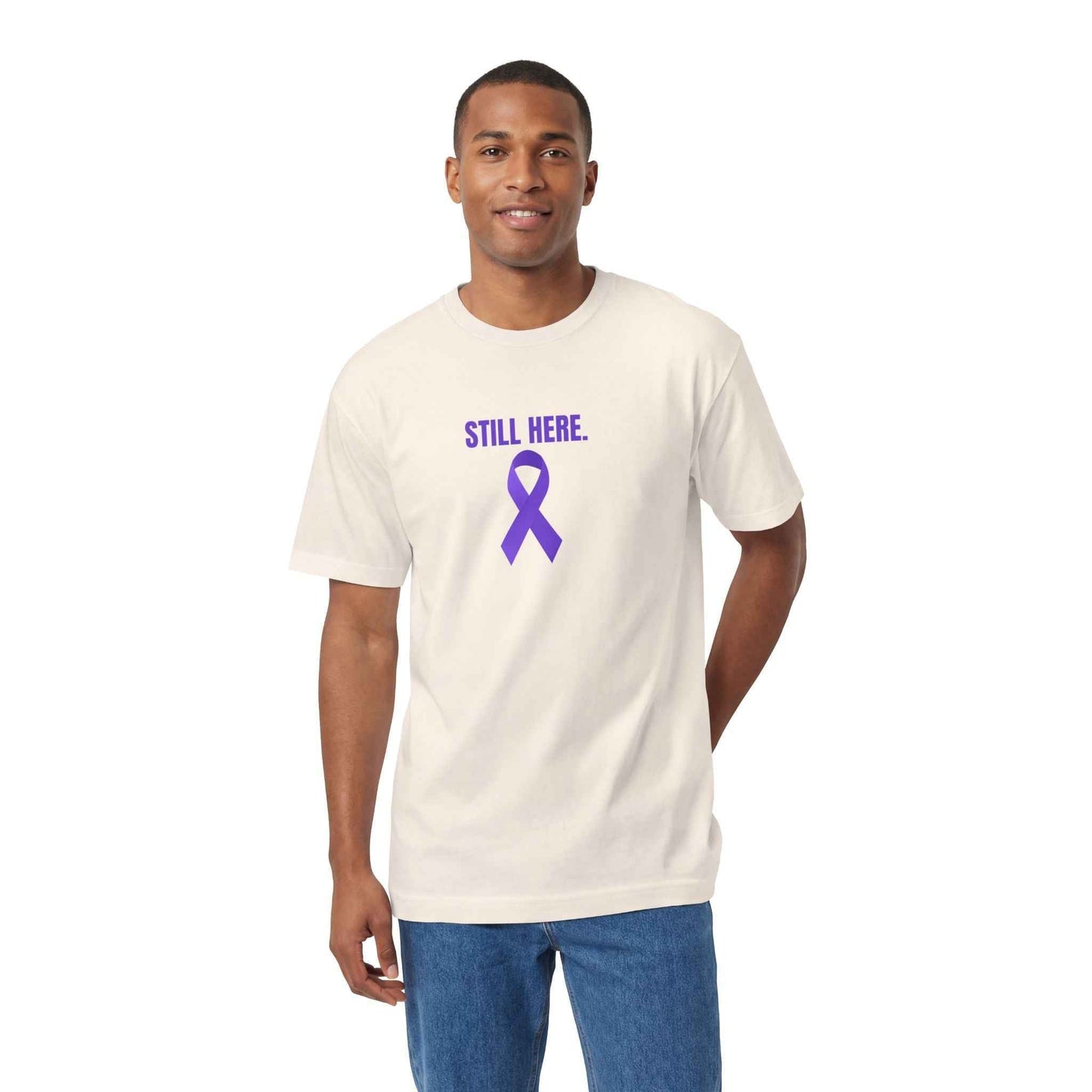 Still Here. T-shirt de sensibilisation à l'épilepsie
