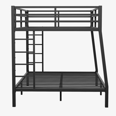 Metal Full XL over Queen Bunk Bed - Space-Saving Design