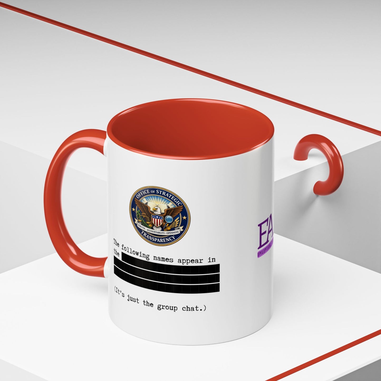 Unsealed Documents Coffee Mug – Political Satire Design