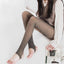 Insulated Tights Thermal Stockings Leggings Woman Thermal Fleece Lined Tights Sexy Warm Winter Women Socks Black Coffee Grey - Korvel
