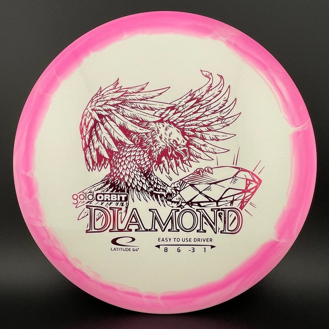 Disque de Golf en Diamant Gold Orbit