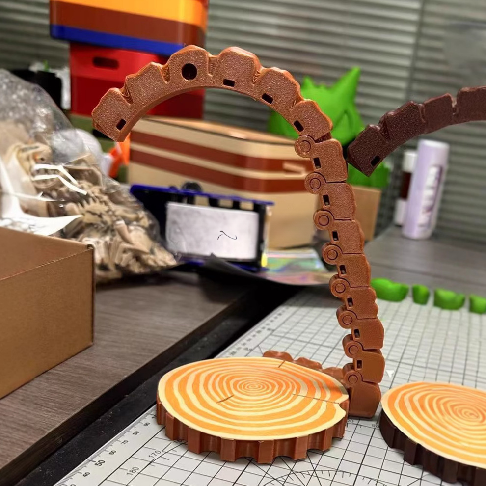 Printed wooden coasters Creative coffee cup holder Portable coaster - Korvel