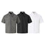 Men's Loose Fit Embroidered Short Sleeved Shirt