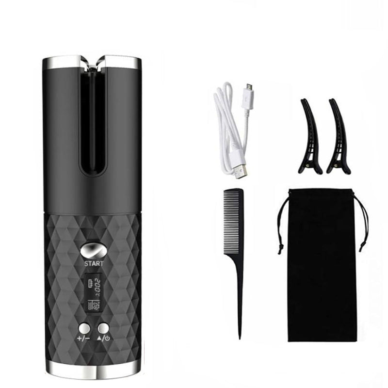 Fer à friser automatique portable avec chargement USB