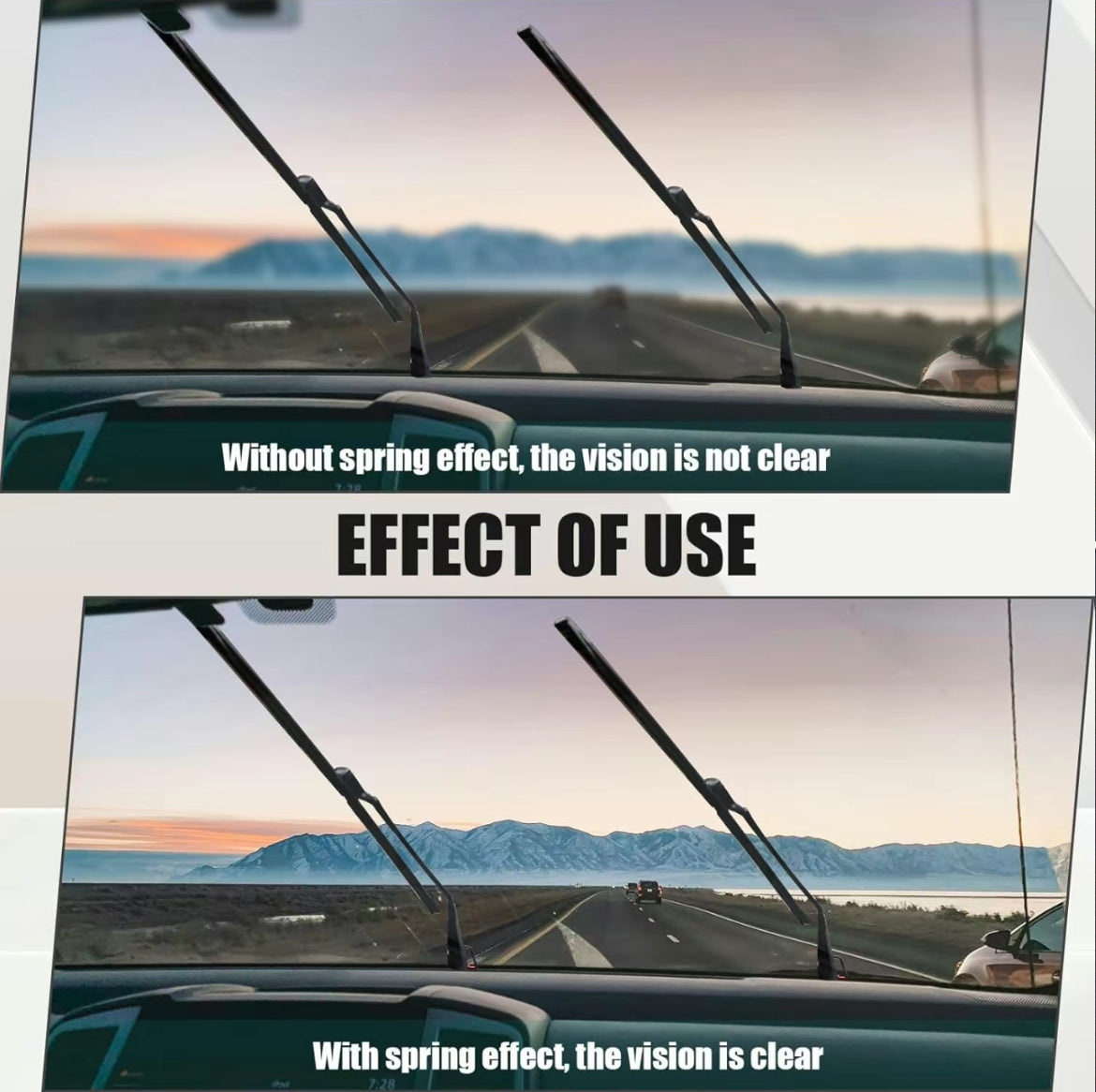WipeForce Spring Set - Windshield Wiper Arm Boosters