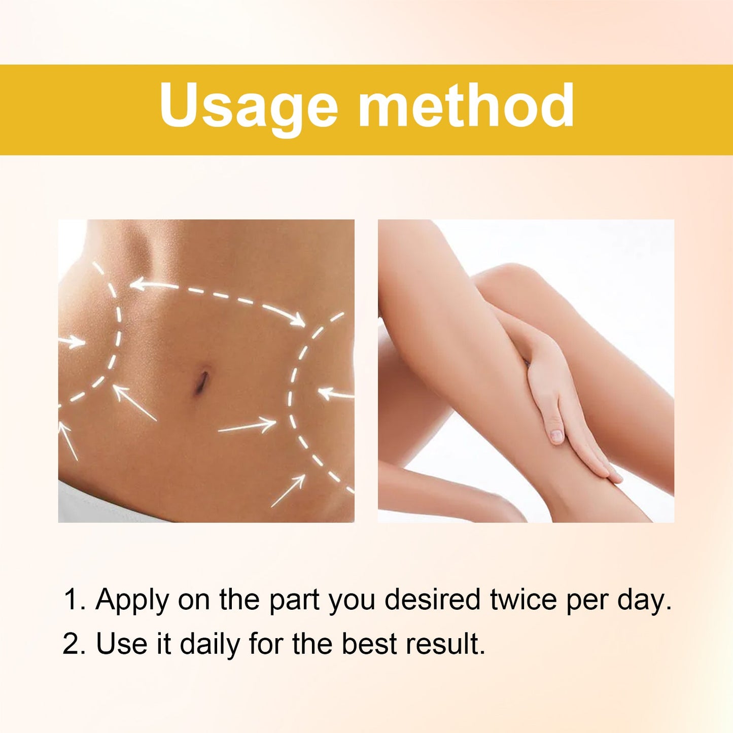 Firming Body Oil, Anti-Orange Peel Moisturizing Slimming Beauty Skin Oil - Korvel