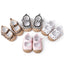 Baby Girls Shoes Rubber Sole Velcro Anti-Fall Toddler Shoes Baby Shoes Babyshoes - Korvel