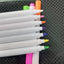 Erasable light board pen transparent acrylic luminous message note board whiteboard pen board graffiti painting pen - Korvel