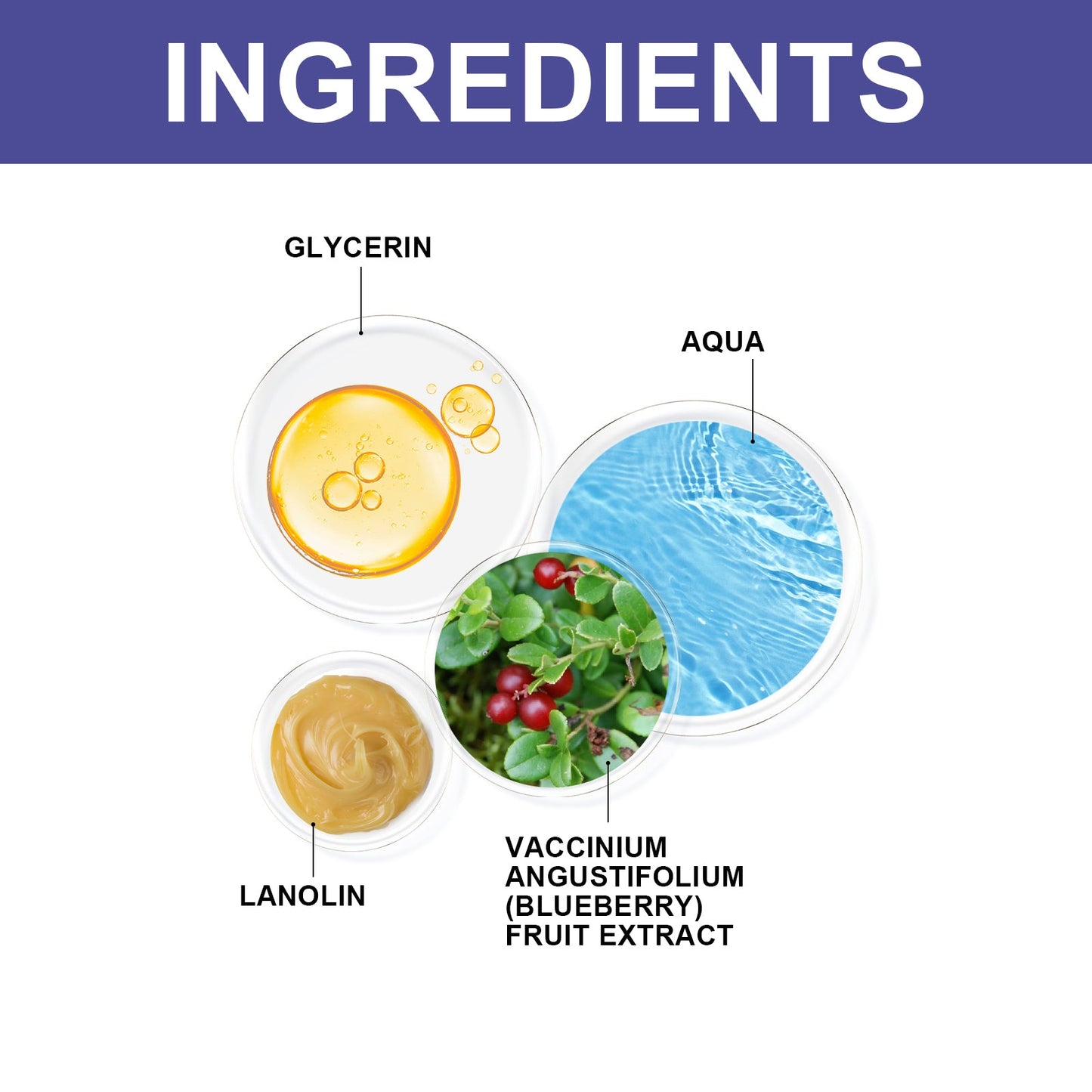 Blueberry Lutein Eye Care Patch, Relieve Eye Fatigue Cold Compress Sleep Eye Care Close Eye Mask Patch - Korvel