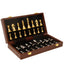 High end international chess set folding chessboard gift chess pieces children's chess pieces Western chess - Korvel