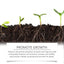 Moonspry Plant Root Powder, Garden Flower Plant Root Supplement Nutrition To Improve Soil Plant Nutrition Powder - Korvel