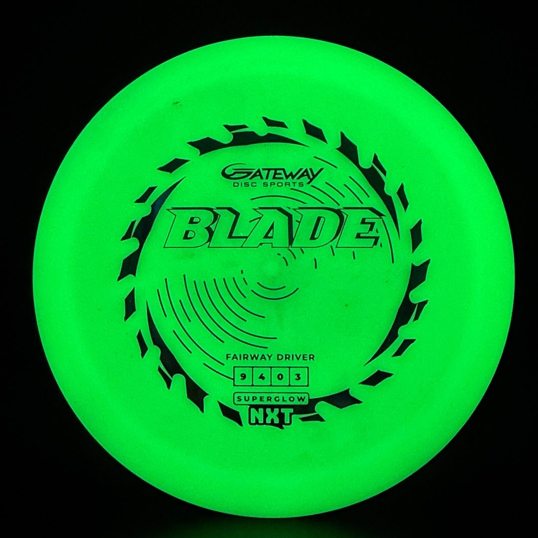 NXT Superglow Blade Disc Golf Driver