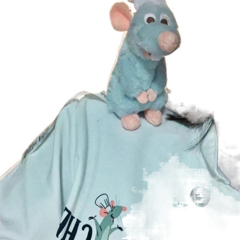 Doll de peluche Ratatouille encantador con característica magnética