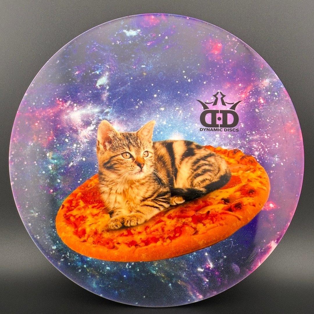 Fuzion Justice - DyeMax - Space Kitty Pizza Disc Golf Disc