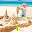 Outdoor family sand hopper with overflow – for beach sand play & garden irrigation. - Korvel