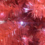 6FT Curved Top Artificial Fir Christmas Tree with LED Lights