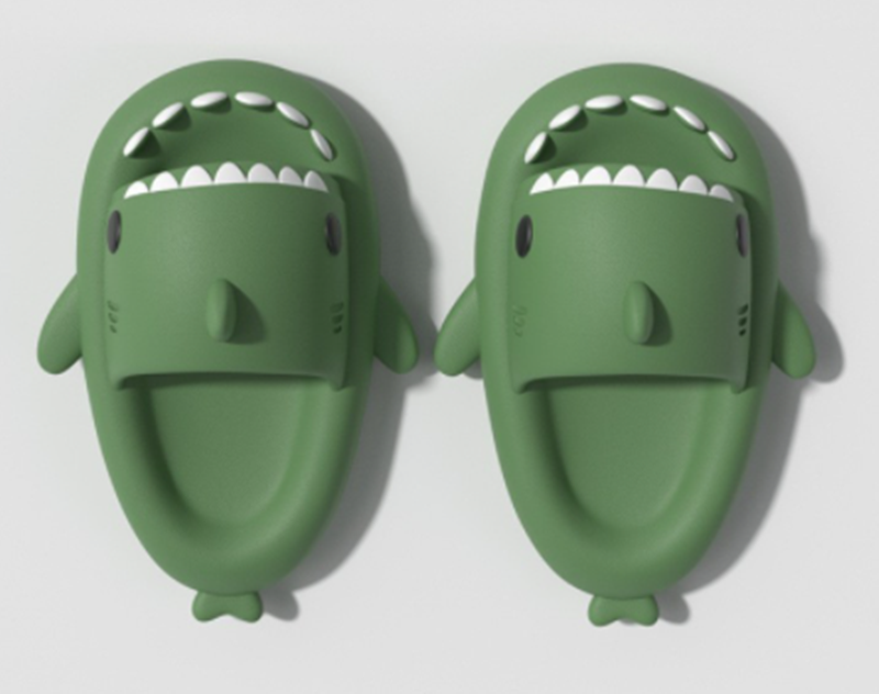 Chanclas de Verano con Diseño de Tiburón para Hombres y Mujeres