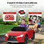 Kids Ride Lexus LC500 Licensed Remote Control Electric Vehicle - Red