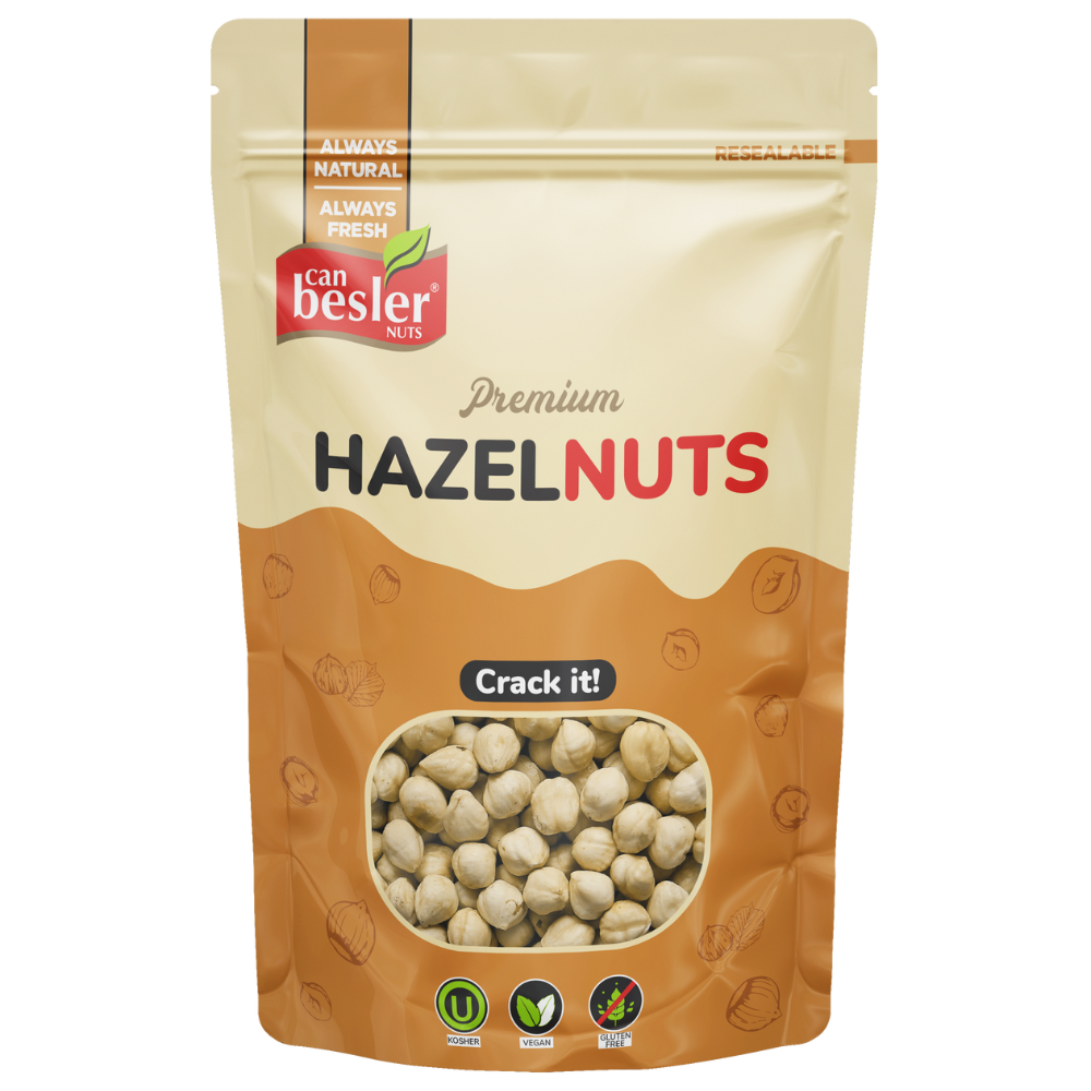 Can Besler Hazelnuts 200 g (7.1 oz) – Premium Roasted Nuts