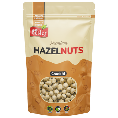 Can Besler Hazelnuts 200 g (7.1 oz) – Premium Roasted Nuts