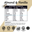 Barra de Proteína de Almendra y Vainilla - 50g x 12 Barras