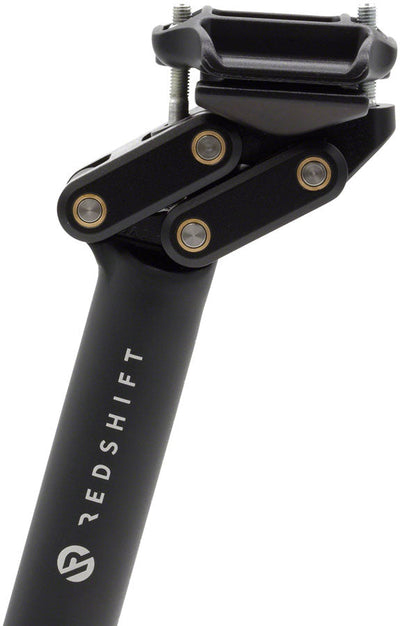 Redshift Sports Dual-Position Aluminum Seatpost - 27.2 x 350mm Black
