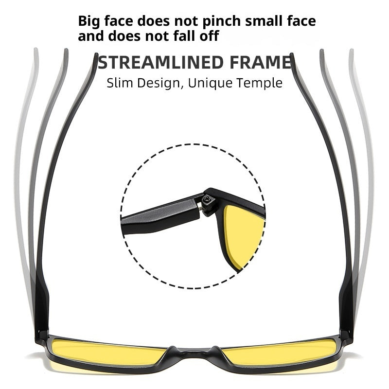 HD Night Vision Anti-Blue Light Sunglasses for Men