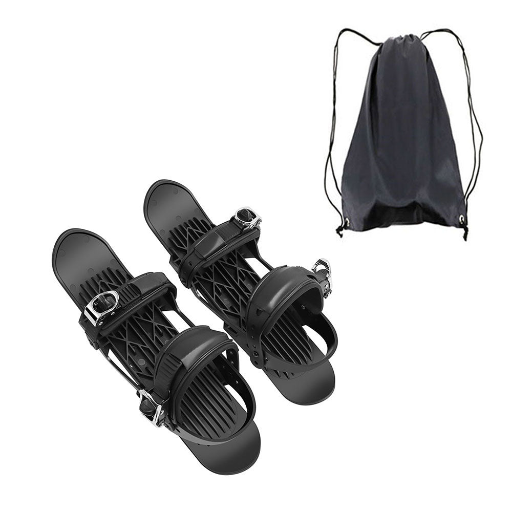 Mini Ski Skates - Portable Adjustable Skiboard Shoes