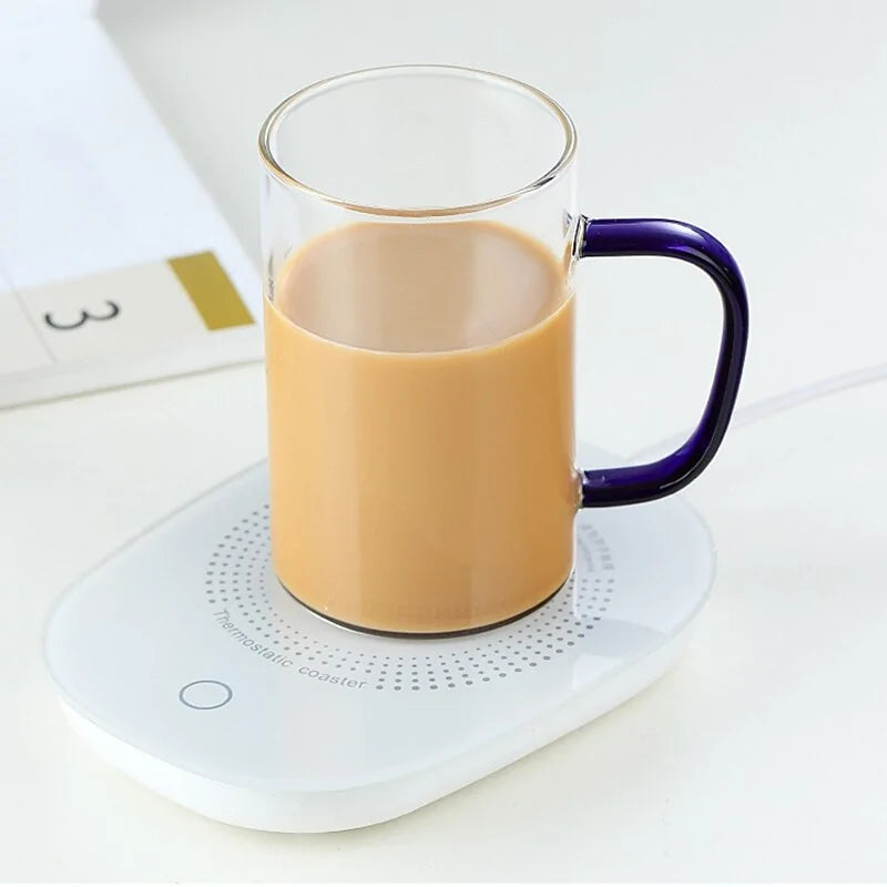 Taza de Vidrio Transparente Elegante para Cualquier Bebida