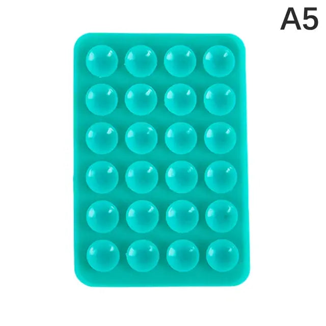Tampon de suction en silicone double face pour téléphones mobiles