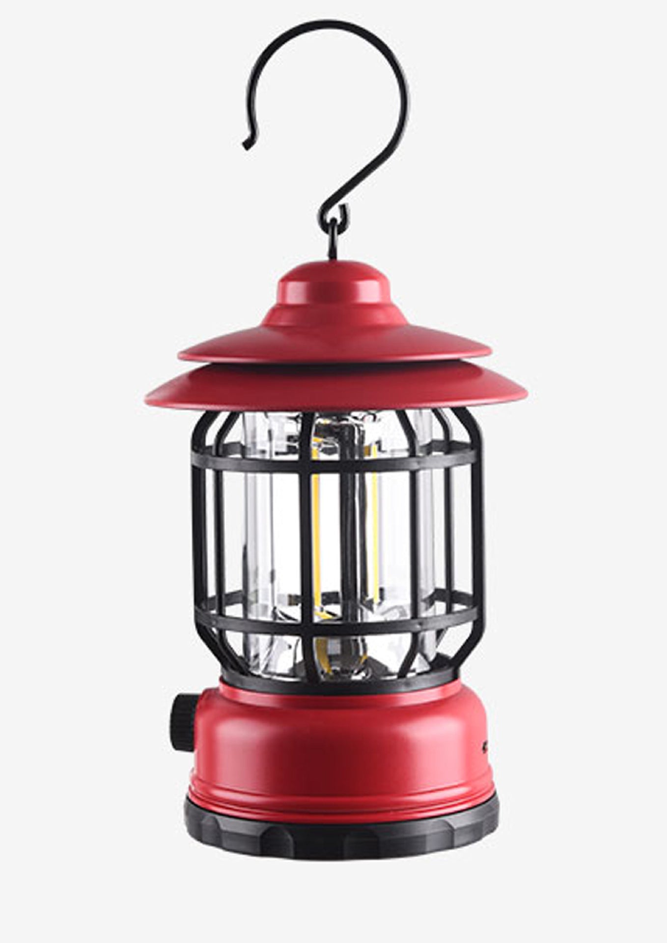 Retro Portable Camping Lamp with Stepless Dimming