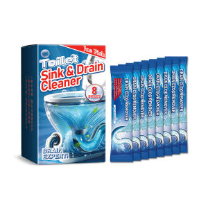 Toilet Dredging Cleaning Powder, Toilet Toilet Drainage Pipe Anti-Blockage And Odor Cleaning Powder - Korvel