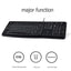 Logitech K120 Wired USB Keyboard - Durable & Reliable