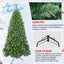 Arbre de Noël en fil mémoire vert PVC de 5 pieds