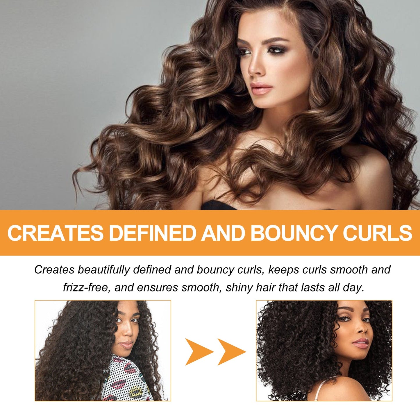Moisturizing Styling Cream for Curly Hair