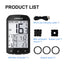 CYCPLUS M1 Racer Plus Bicycle GPS Stopwatch Cycling Computer Speedometer Odometer Bluetooth ANT+ - Korvel