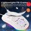 Cave mouse USB-C luminous RGB wired macro programming game mouse with 6 keys to turn off lights - Korvel