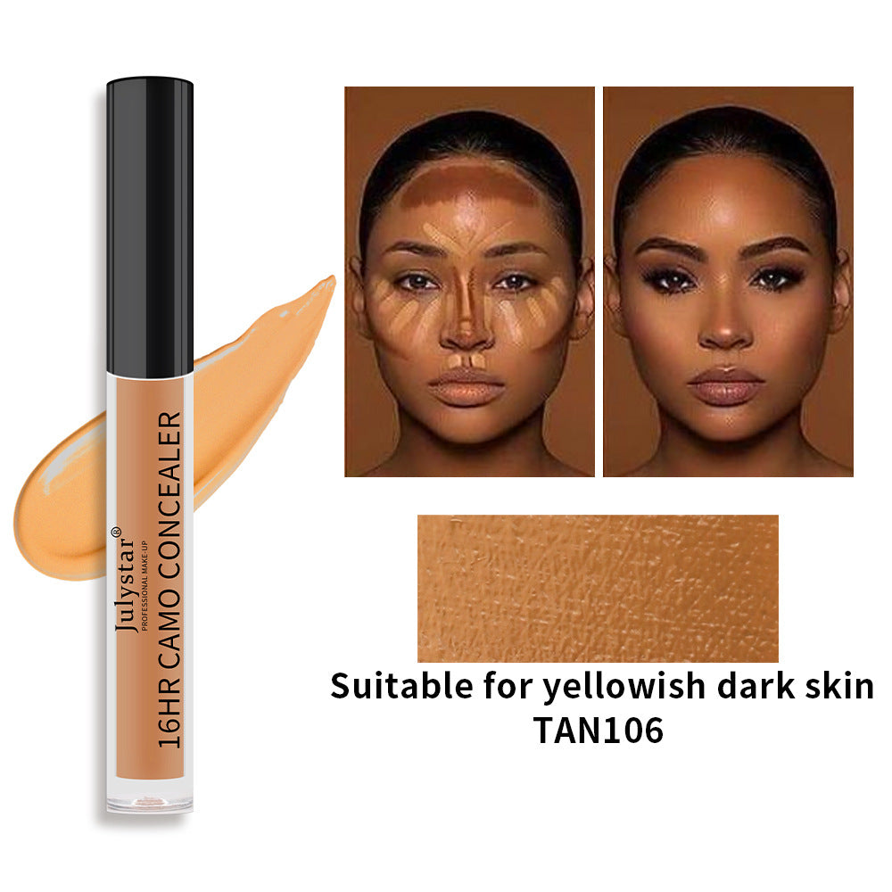 New Concealer Waterproof Non-Removal Concealer Liquid Concealer Cover Face Dark Circles Acne Marks Concealer - Korvel